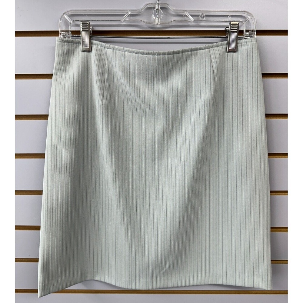 Vintage Y2K Jrs Size 7/8 Skirt Pinstripe Career Academia 90s‎ Preppy Corp Core